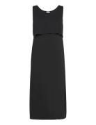 Dress Mom J S Polvipituinen Mekko Black Lindex