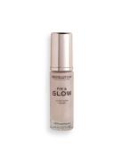 Revolution Fix & Glow Primer Pohjustusvoide Meikki Nude Makeup Revolut...