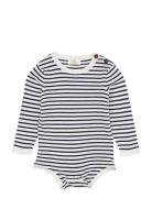 Light Knitted Stripe Body Bodies Long-sleeved Blue Copenhagen Colors