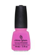 Nail Lacquer Kynsilakka Meikki Pink China Glaze