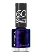 Rimmel 60 Seconds Nail Polish 563 Midnight Rush Kynsilakka Meikki Purp...