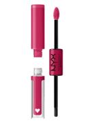 Shine Loud Pro Pigment Lip Shine Huulikiilto Meikki Pink NYX Professio...