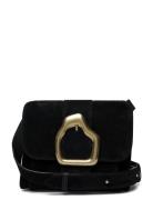 Nami Mini Black Suede Bags Crossbody Bags Black Cala Jade