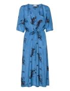 Kagilla Dress Polvipituinen Mekko Blue Kaffe