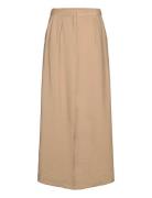 Objfaline Mw Ancle Skirt E Ss Fair 23 Pitkä Hame Beige Object