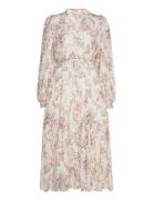 Bohemian Midi Dress Polvipituinen Mekko White By Ti Mo