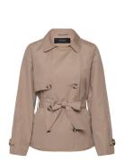 Vmzoa Trenchcoat Trenssi Takki Beige Vero Moda