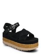 W Aubrey Ankle Matalat Sandaalit Espadrillot Black UGG