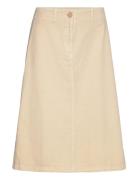 Woven Skirts Polvipituinen Hame Beige Marc O'Polo