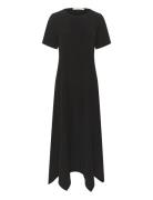 Glennagz Ls Long Dress Maksimekko Juhlamekko Black Gestuz