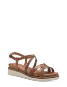 Women Sandals Matalapohjaiset Sandaalit Brown Tamaris