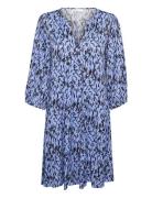 Nikolekb Indie Dress Lyhyt Mekko Blue Karen By Simonsen