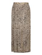 Skirt Ninon Chloe Polvipituinen Hame Beige ROSEANNA