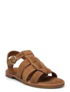 Sandals Matalapohjaiset Sandaalit Brown Billi Bi