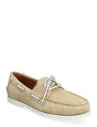 Merton Suede Boat Shoe Purjehduskengät Kengät Beige Polo Ralph Lauren