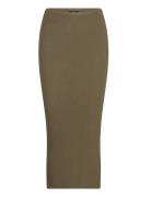 Skirt Josefina Polvipituinen Hame Khaki Green Lindex