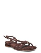 Sandal Matalapohjaiset Sandaalit Brown Sofie Schnoor