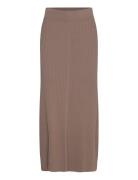 Bs Desiree Skirt Pitkä Hame Brown Bruun & Stengade