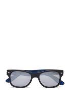 Resin Frame Sunglasses Aurinkolasit Black Mango