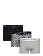 G Pattern Trunk 3-Pack Bokserit Black GANT