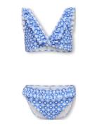 Kogmaja Frill Bikini Set Acc Bikinit Blue Kids Only