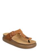 Sl Anais Chunky Suede Matalapohjaiset Sandaalit Brown Scholl