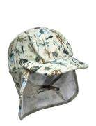 Swim Hat W. Print - Recycled Uimalakki Green Mikk-line