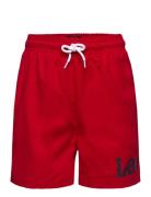 Wobbly Graphic Swimshort Uimashortsit Red Lee Jeans