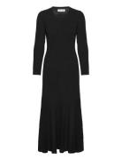 Sayasmine Dress 15171 Polvipituinen Mekko Black Samsøe Samsøe