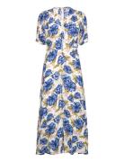 Bellavista Midi Dress Maksimekko Juhlamekko Blue Faithfull The Brand