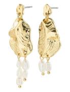 Bloom Recycled Earrings Korvakoru Korut Gold Pilgrim