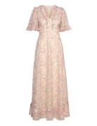 Catalina Maxi Dress Maksimekko Juhlamekko Pink Love Lolita