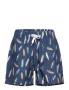 Swim Shorts, Aop Uimashortsit Navy Color Kids