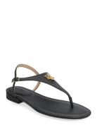 Burnished Calf-Ellington-Sn-Csl Matalapohjaiset Sandaalit Black Lauren...