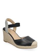 Pearle Ii Leather & Canvas Espadrille Korolliset Sandaalit Espadrillot...