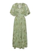 Yasdasha 2/4 Ankle Dress S. - Wg Polvipituinen Mekko Green YAS