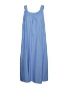 Vmgili Detailed Singlet Dress Wvn Ga Polvipituinen Mekko Blue Vero Mod...