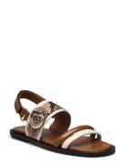 Sandals Matalapohjaiset Sandaalit Brown Billi Bi