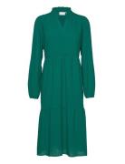 Kadorte Dress Polvipituinen Mekko Green Kaffe