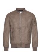 Jjerocky Faux Suede Bomber Noos Bombertakki Takki Brown Jack & J S