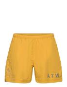 Halo Atw Nylon Short Uimashortsit Yellow HALO