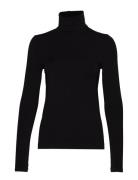 Aurora Top Long Sleeves Tops Knitwear Turtleneck Black Wolford