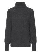 Fqsila-Pu Tops Knitwear Turtleneck Grey FREE/QUENT