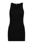 Vmmaxi My Soft Long Tank Top Noos Tops T-shirts & Tops Sleeveless Blac...