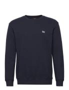 Plain Crew Sws Tops Sweat-shirts & Hoodies Sweat-shirts Navy Lee Jeans