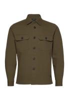 Topper Ls Shirt Tops Overshirts Khaki Green Gabba