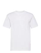 Slhcolman Ss O-Neck Tee Noos Tops T-shirts Short-sleeved White Selecte...