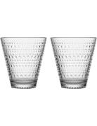 Kastehelmi Tumbler 30Cl 2Pc Home Tableware Glass Drinking Glass Nude I...