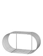 Curva Shelf Home Furniture Shelves Silver AYTM