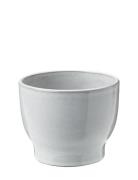 Flowerpot Home Decoration Flower Pots White Knabstrup Keramik